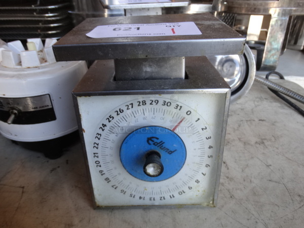 Edlund Metal Countertop Food Portioning Scale. 6.5x6.5x8.5