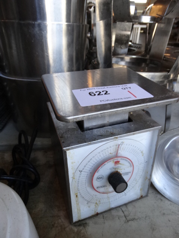 Metal Countertop Food Portioning Scale. 6.5x6.5x8.5 - Image 3 of 3