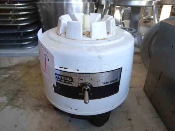 Waring Commercial Countertop Blender Base. 6.5x6.5x7. Tested and Working! - Image 1 of 3