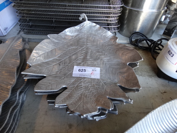5 Metal Leaf Trays. 20x16x3. 5 Times Your Bid!