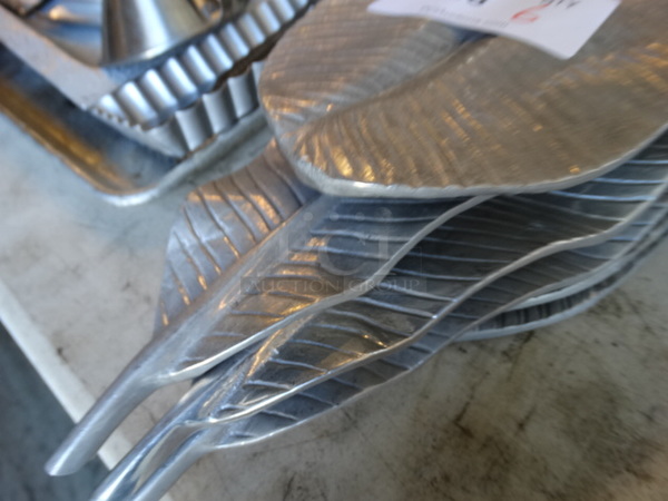 6 Metal Leaf Trays. 24x8x1. 6 Times Your Bid! - Image 3 of 3