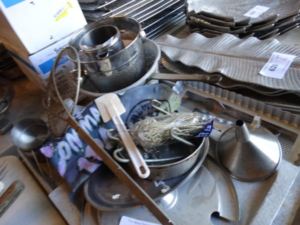 All One Money! Lot of Various Metal Items on Pan! - Image 3 of 3