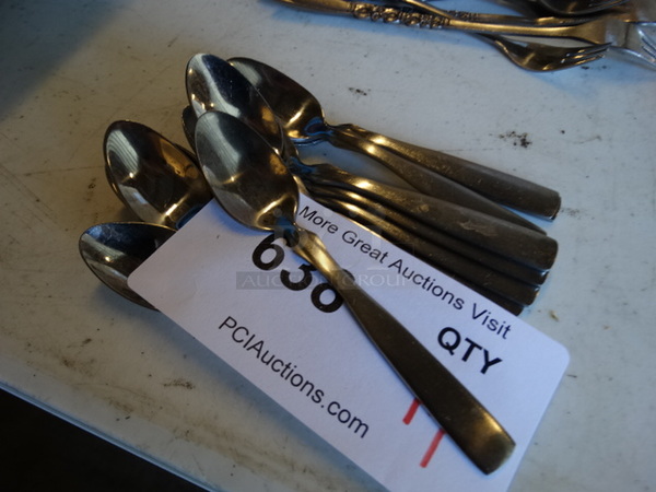 14 Metal Spoons. 4.5