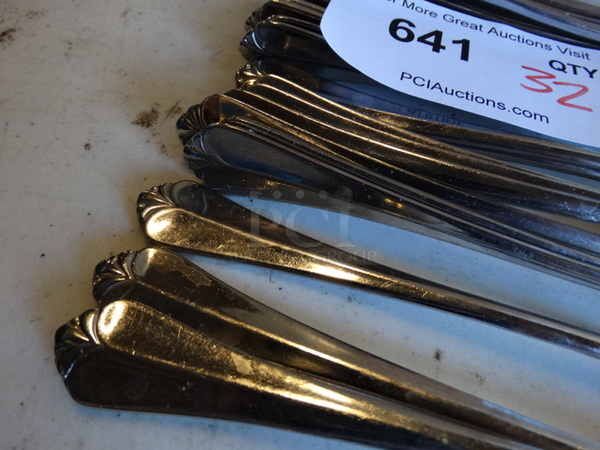 32 Metal Forks. 8". 32 Times Your Bid! - Image 3 of 3