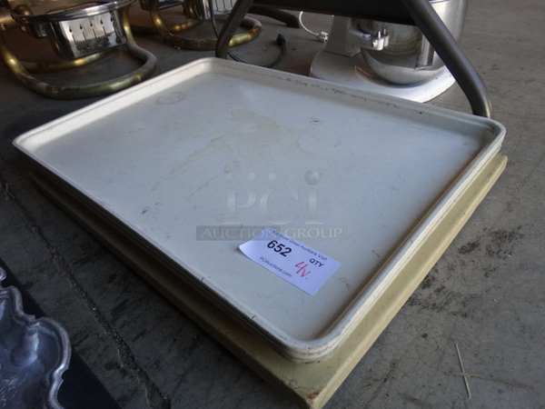 4 Items; 3 Poly Baking Pans and Cutting Board. Includes 18x26. 4 Times Your Bid! - Image 2 of 3