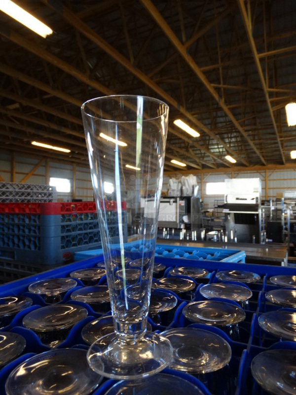 25 Footed Beverage Glasses in Dish Caddy. 3x3x9. 25 Times Your Bid! - Image 2 of 2