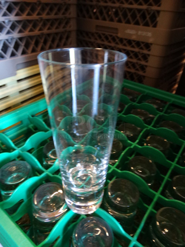 33 Beverage Glasses in Dish Caddy. 2.75x2.75x7. 33 Times Your Bid! - Image 2 of 3