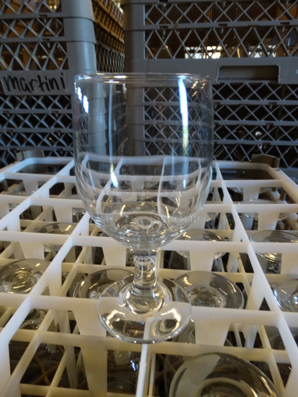 25 Wine Glasses in Dish Caddy. 3x3x6. 25 Times Your Bid! - Image 1 of 2