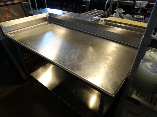 Stainless Steel Commercial Table w/ Stainless Steel Undershelf. 60x30x42 - Image 2 of 4