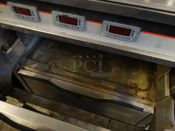APW Wyott Stainless Steel Commercial 3 Drawer Warming Drawer. 25.5x21x35. Tested and Working! - Image 6 of 7
