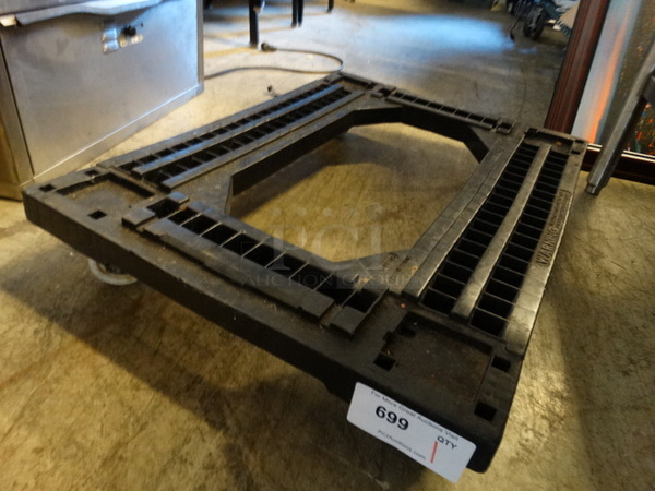 Black Poly Dolly on Commercial Casters. 22x30x5.5 - Image 2 of 2