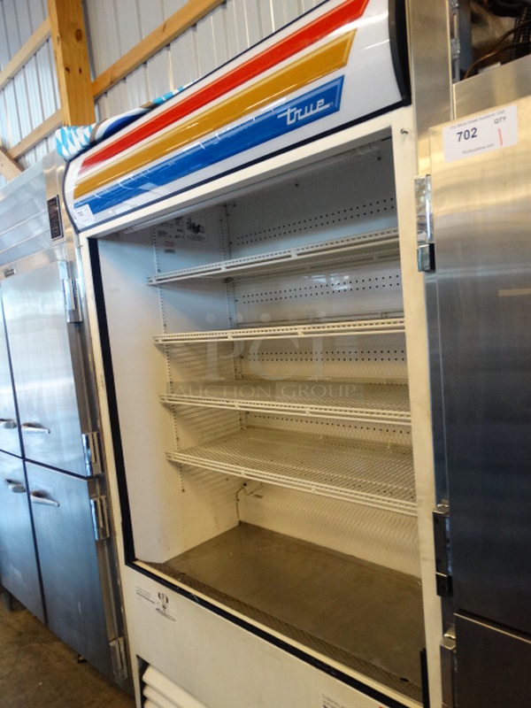 GREAT! 2005 True Model TAC-48 Commercial Floor Style Open Grab N Go Merchandiser w/ Poly Coated Racks. 208/230 Volts, 1 Phase. 48x35x81 - Image 5 of 5