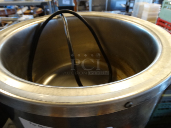 American Permanent Ware Model RW-2V Stainless Steel Commercial Countertop Soup Kettle Food Warmer. 120 Volts, 1 Phase. 12.5x12.5x9. Tested and Working! - Image 3 of 4