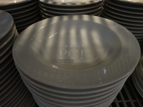 40 White Ceramic Pasta Plates. 9x9x1.5. 40 Times Your Bid! - Image 2 of 3