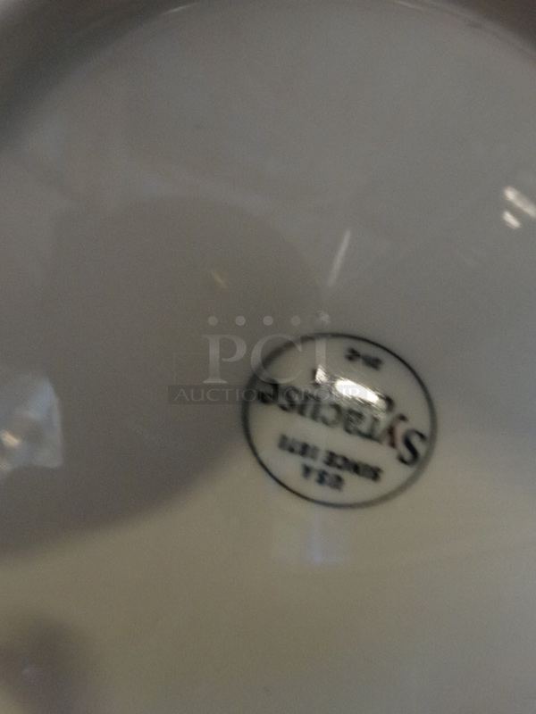 40 White Ceramic Pasta Plates. 9x9x1.5. 40 Times Your Bid! - Image 3 of 3