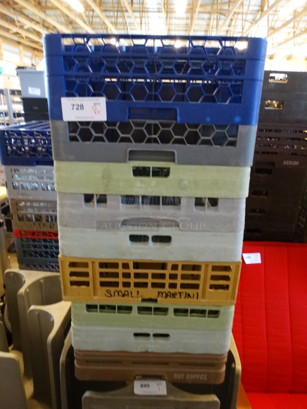 8 Various Poly Dish Caddies. Includes 19.5x19.5x5. 8 Times Your Bid! - Image 1 of 3