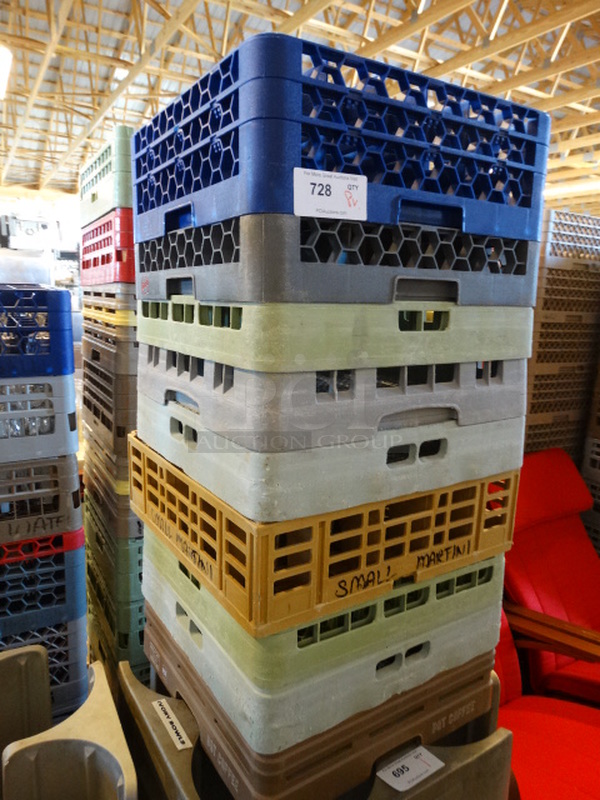 8 Various Poly Dish Caddies. Includes 19.5x19.5x5. 8 Times Your Bid! - Image 2 of 3