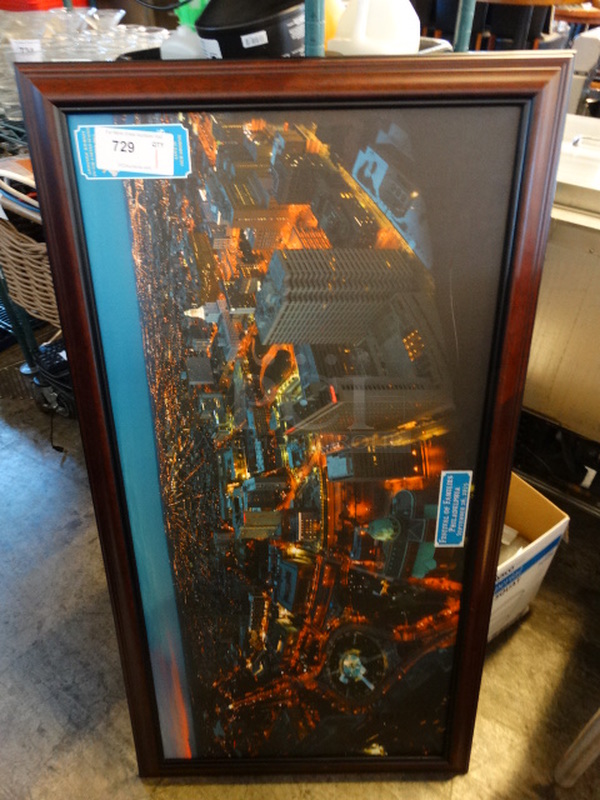 Framed Picture. 52x1.5x28