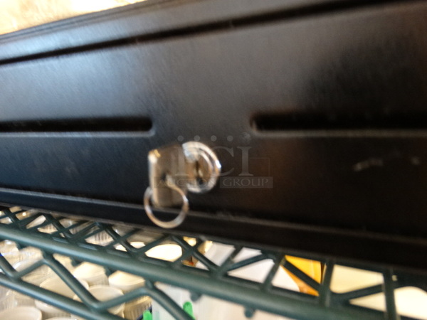Black Metal Cash Drawer. 16x16x4 - Image 4 of 4