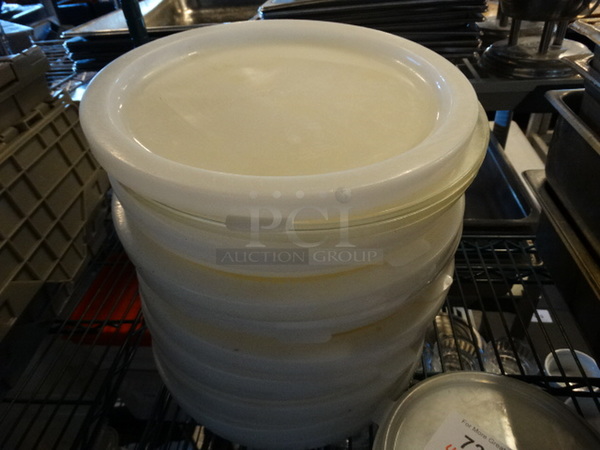 22 Poly Round Lids. 8x8x1, 12x12x1. 22 Times Your Bid! - Image 3 of 3
