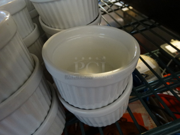 29 White Ceramic Ramekins. 3.5x3.5x2. 29 Times Your Bid! - Image 2 of 2