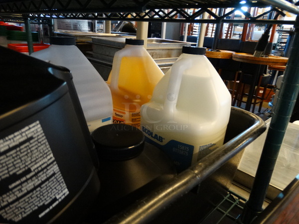 All One Money! Lot of Various Cleaning Products in Bus Bin! - Image 3 of 3