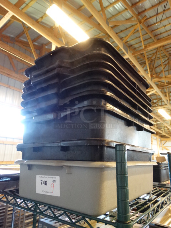 9 Poly Bus Bins. 21x17x7. 9 Times Your Bid! - Image 2 of 2