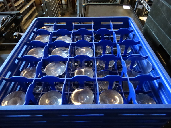 25 Various Stemmed and Footed Glasses in Dish Caddy. Includes 3x3x7. 25 Times Your Bid! - Image 3 of 3