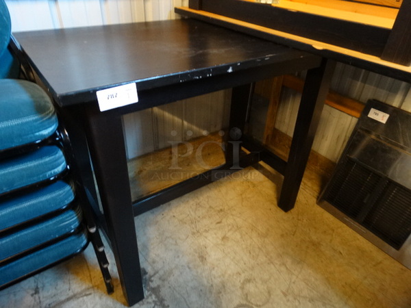 Black Table. 50x28x42 - Image 1 of 3