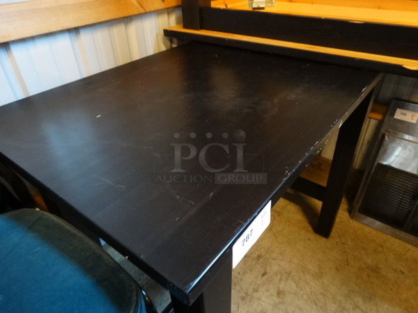 Black Table. 50x28x42 - Image 2 of 3