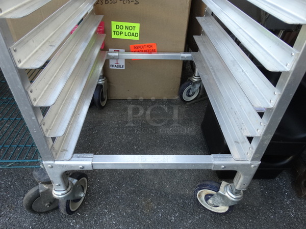 Metal Commercial Pan Transport Rack on Commercial Casters. 20.5x26x69 - Image 3 of 3