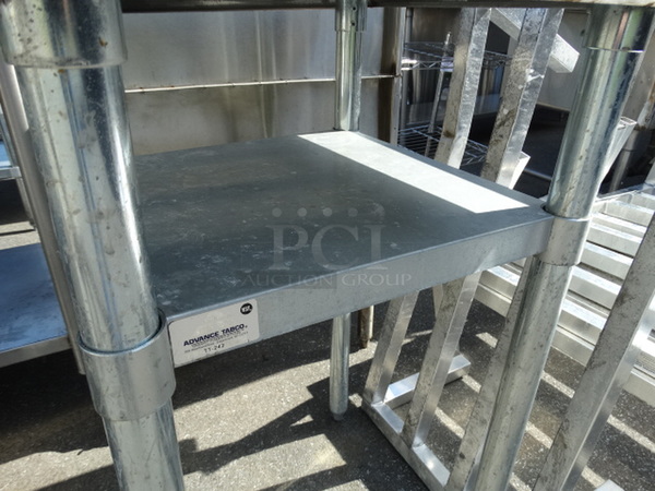 Stainless Steel Table w/ Metal Undershelf. 24x24x36 - Image 3 of 3