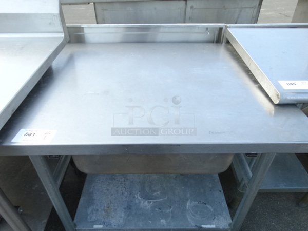 Stainless Steel Commercial Table w/ Metal Undershelf. 36x30x33 - Image 3 of 4