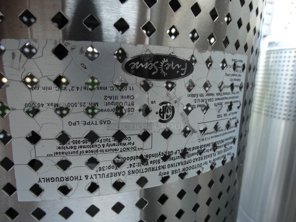 Fire Sense Stainless Steel Commercial Propane Gas Powered Patio Heater. 30x30x84 - Image 6 of 6