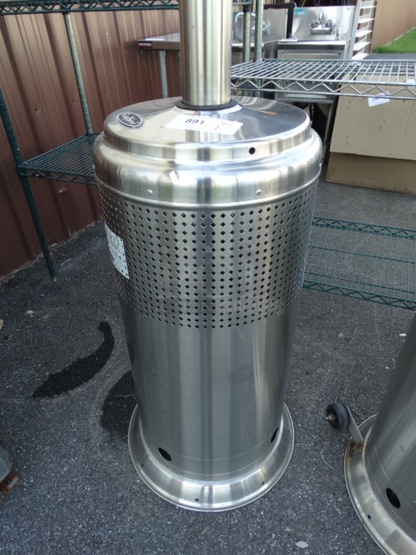 Fire Sense Stainless Steel Commercial Propane Gas Powered Patio Heater. 30x30x84 - Image 2 of 6