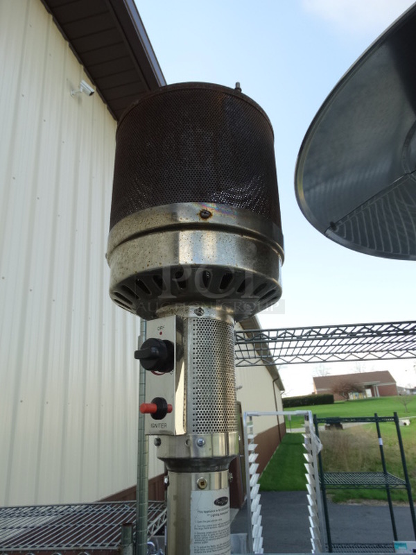 Fire Sense Stainless Steel Commercial Propane Gas Powered Patio Heater. 30x30x84 - Image 5 of 6