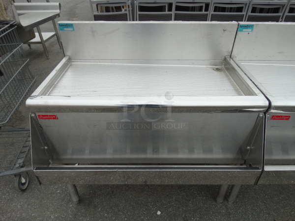 Stainless Steel Commercial Drainboard w/ Speedwell. 36x24x37