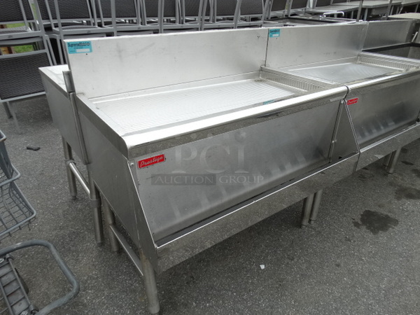 Stainless Steel Commercial Drainboard w/ Speedwell. 36x24x37 - Image 2 of 4