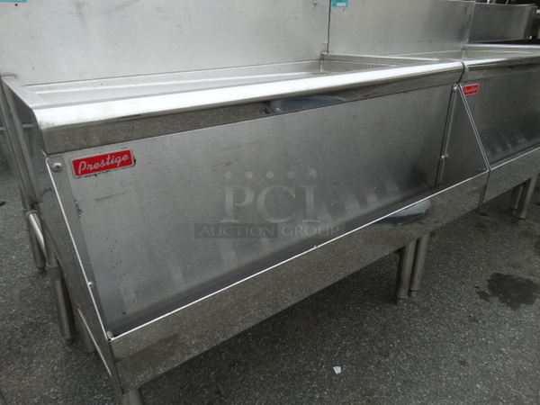 Stainless Steel Commercial Drainboard w/ Speedwell. 36x24x37 - Image 4 of 4