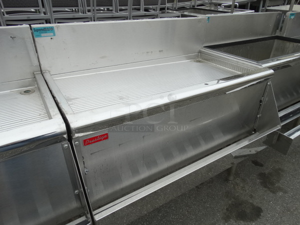 Stainless Steel Commercial Drainboard w/ Speedwell. 36x24x37 - Image 2 of 4