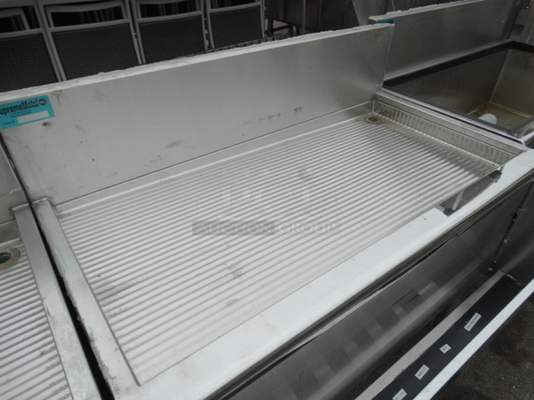 Stainless Steel Commercial Drainboard w/ Speedwell. 36x24x37 - Image 3 of 4