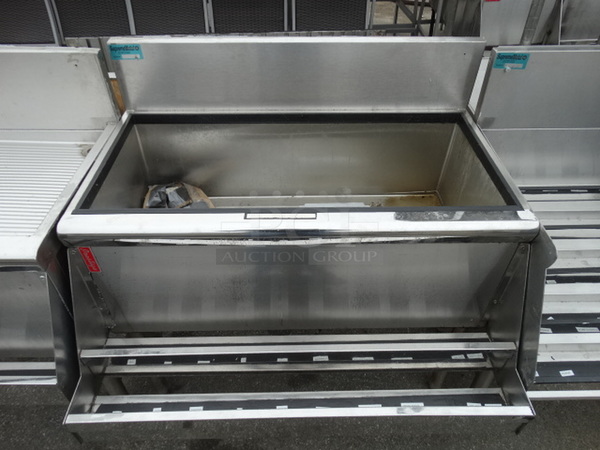 Stainless Steel Commercial Ice Bin w/ Cold Plate and Speedwell. 36x24x37 - Image 2 of 5