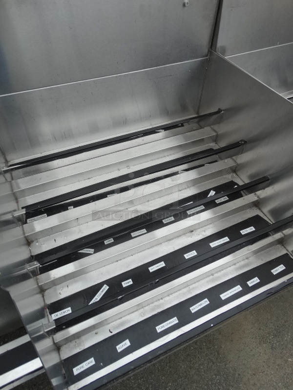 Stainless Steel Commercial Back Bar Bottle Stand. 24x24x37 - Image 3 of 5