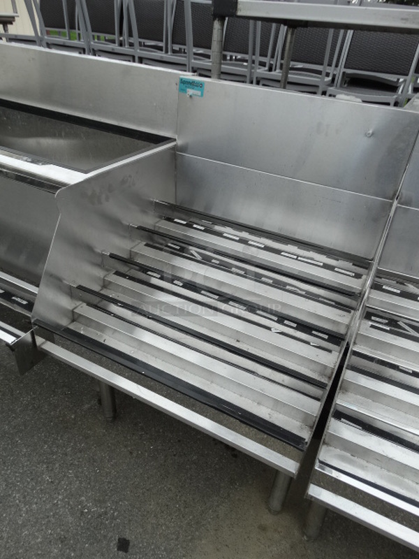 Stainless Steel Commercial Back Bar Bottle Stand. 24x24x37 - Image 4 of 5