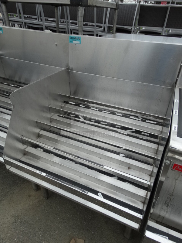 Stainless Steel Commercial Back Bar Bottle Stand. 24x24x37 - Image 3 of 5
