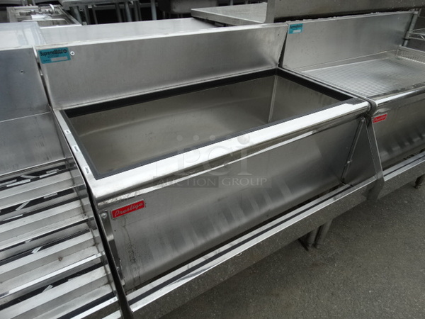 Stainless Steel Commercial Ice Bin w/ Cold Plate and Speedwell. 36x24x37 - Image 2 of 5