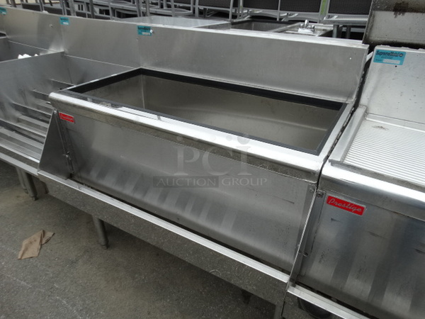 Stainless Steel Commercial Ice Bin w/ Cold Plate and Speedwell. 36x24x37 - Image 5 of 5