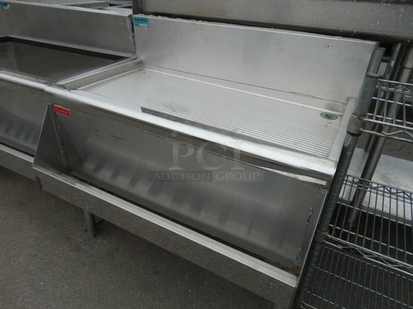 Stainless Steel Commercial Drainboard w/ Speedwell. 36x24x37 - Image 2 of 5