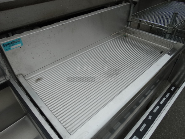 Stainless Steel Commercial Drainboard w/ Speedwell. 36x24x37 - Image 4 of 5