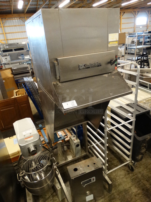AMAZING! BKI Model FH-22 Stainless Steel Commercial Electric Powered Ventless Self Contained Hood w/ Ansul Box. 208-240 Volts, 1/3 Phase. 25x38x91, 18x8x24 - Image 2 of 11